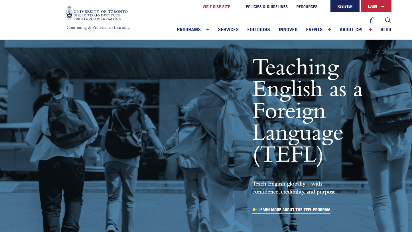 CPL OISE University of Toronto website
